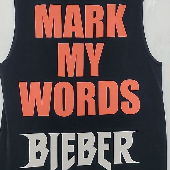 Justin Bieber Purpose The World Tour 2016 Muscle Shirt Size Medium - Picture 5 of 5